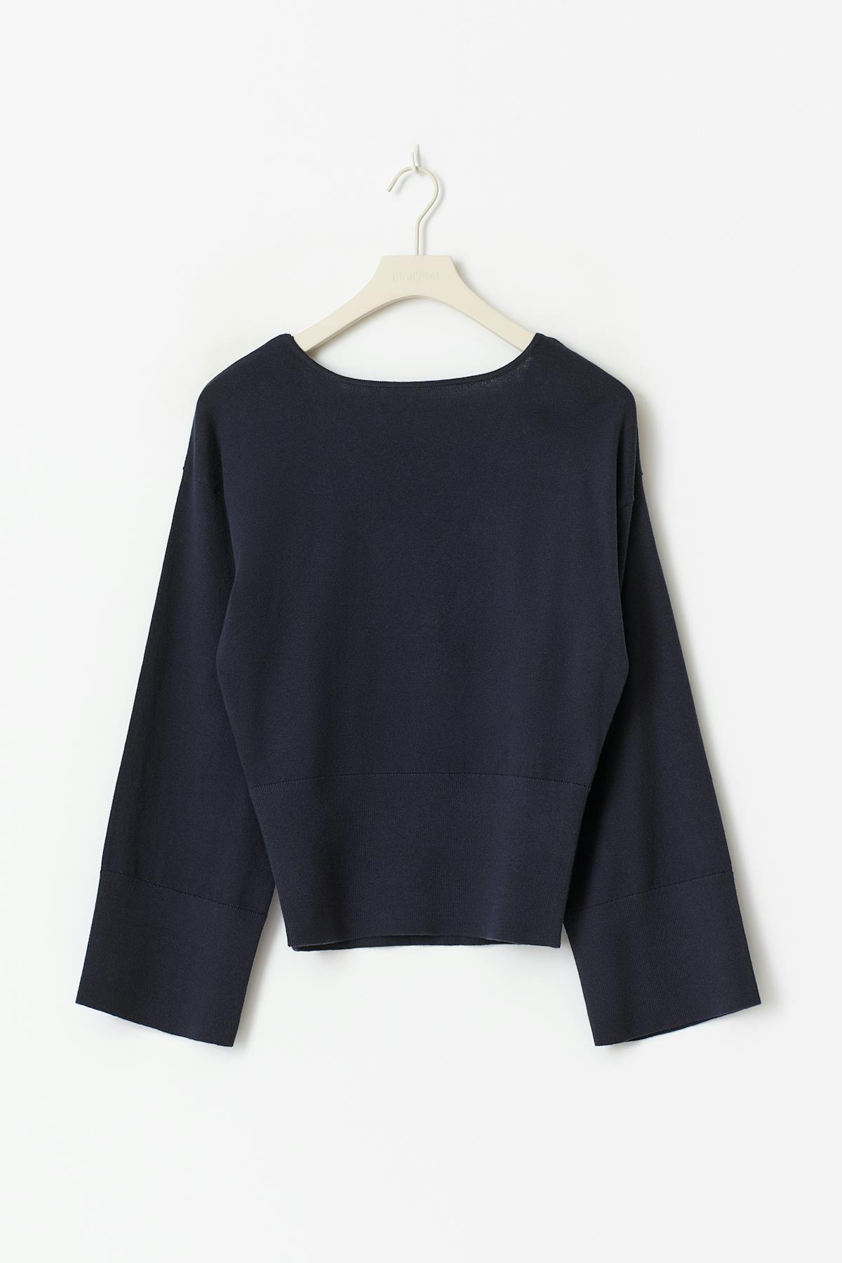 14+ knitted sweater - Navy blazer