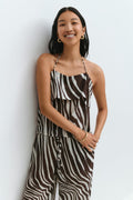Chiffon singlet - Zebra