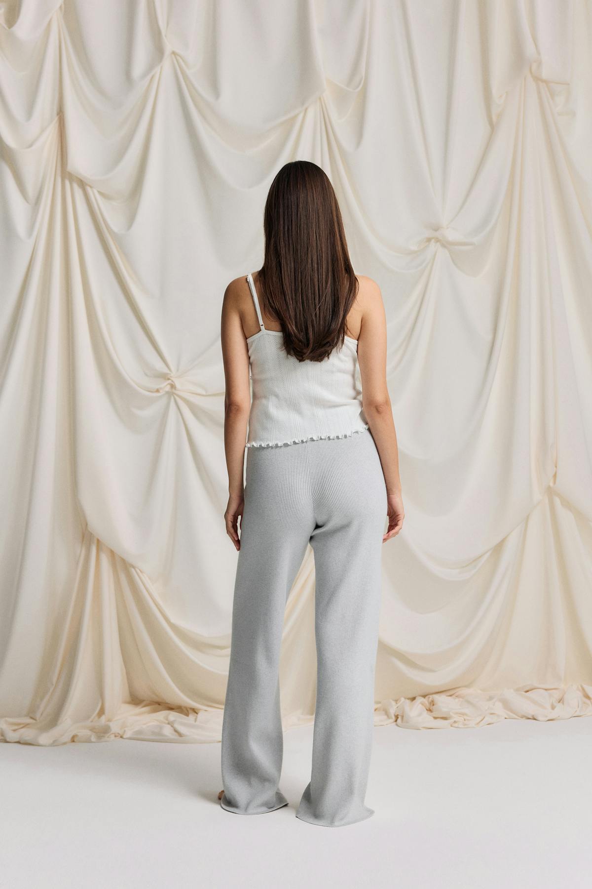 Knitted loungewear trousers - Noir