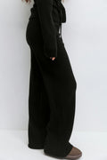 Knitted loungewear trousers - Noir