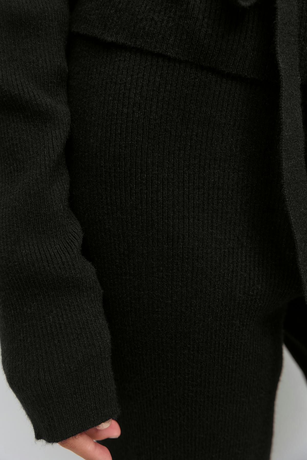 Knitted loungewear trousers - Noir