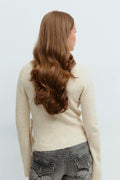 Y wrap cardigan - Beige clair