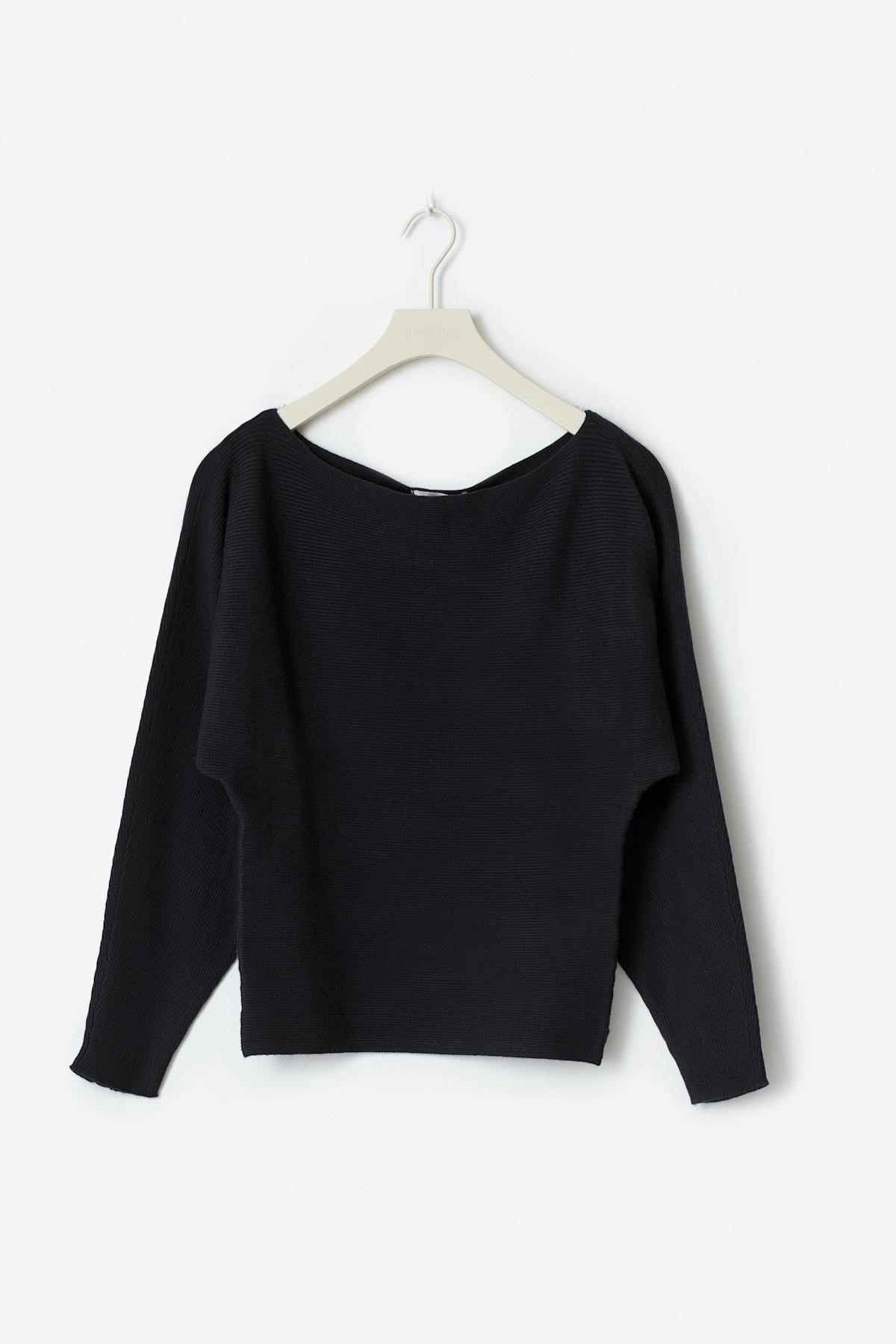 Y soft knitted sweater - Navy blazer