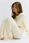Knitted trousers - Rose