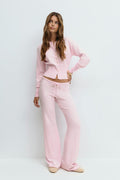 Knitted trousers - Vanilla