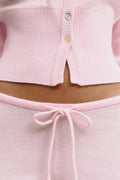 Knitted trousers - Vanilla