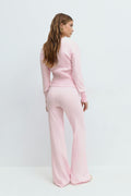 Knitted trousers - Vanilla