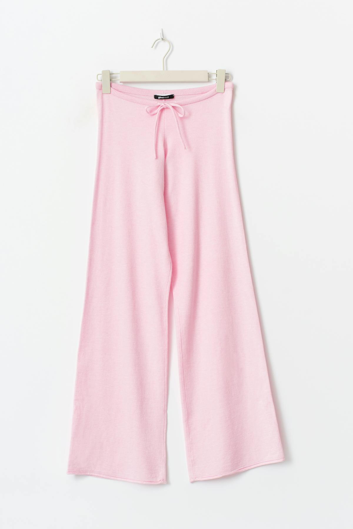 Knitted trousers - Vanilla