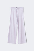 Knitted trousers - Dusty purple