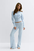 Knitted trousers - Bleu clair