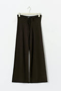 Knitted trousers - Seal brown