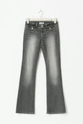 Front pocket bootcut jeans - Gris