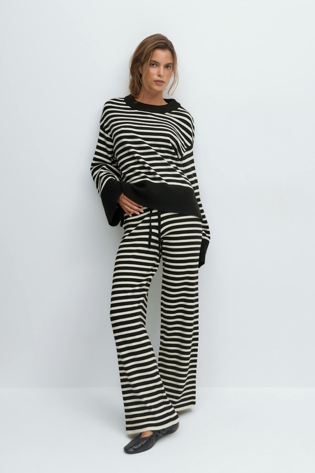 knitted sweater - Kaki