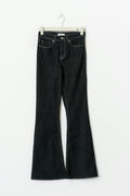 High waist flare jeans - Rinse
