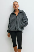 Fleece jacket - Gris anthracite