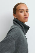 Fleece jacket - Gris anthracite