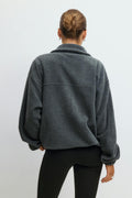 Fleece jacket - Gris anthracite