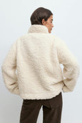 Pile jacket - Crème