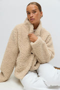 Pile jacket - Crème
