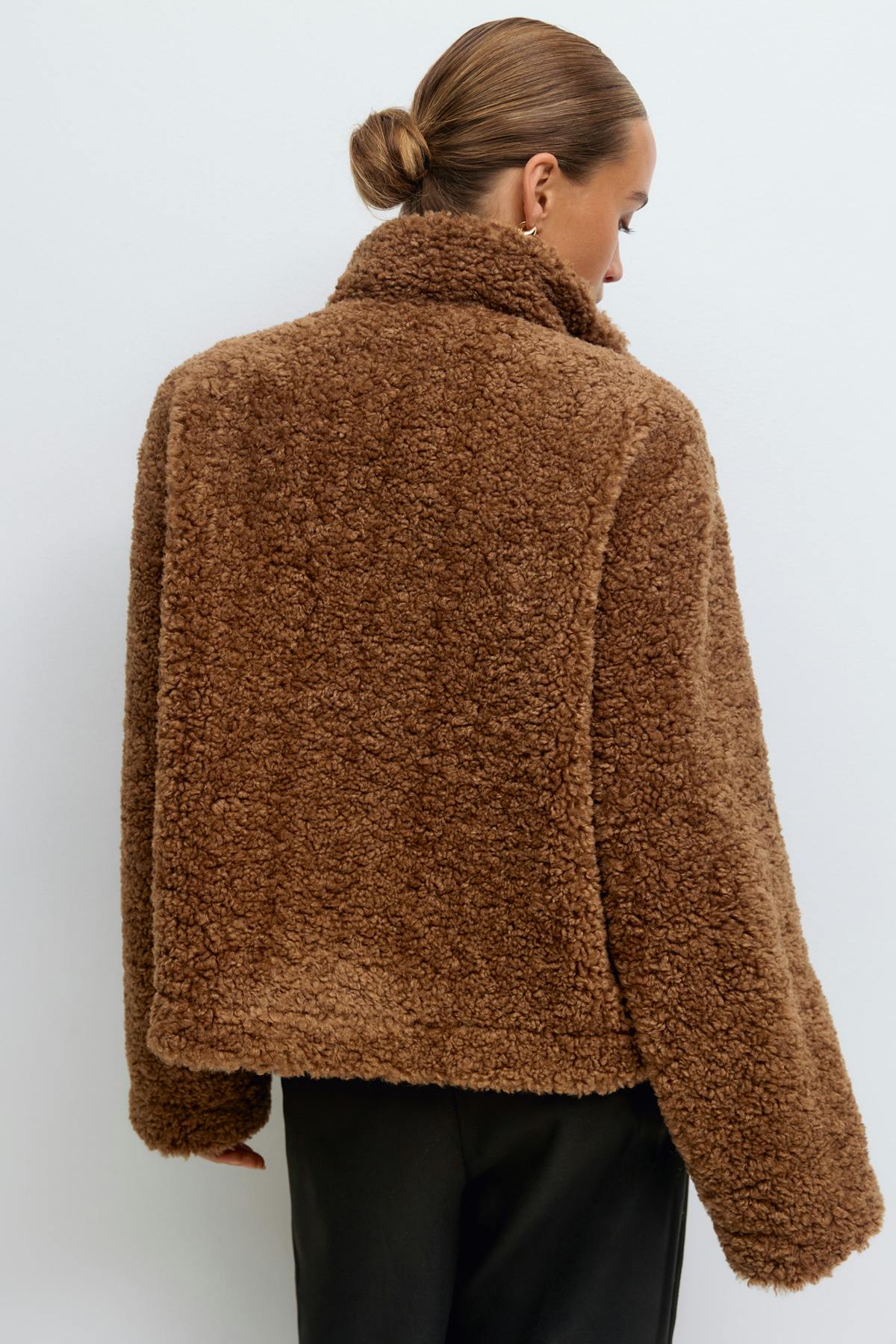 Pile jacket - Roasted coconut