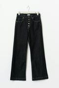 Tailored flare jeans - Rinse