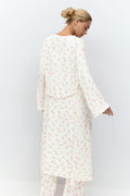 Soft homewear robe - Flower aop