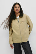 Corduroy collar jacket - Beige