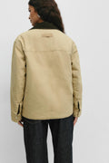 Corduroy collar jacket - Beige