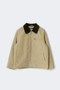 Corduroy collar jacket - Beige
