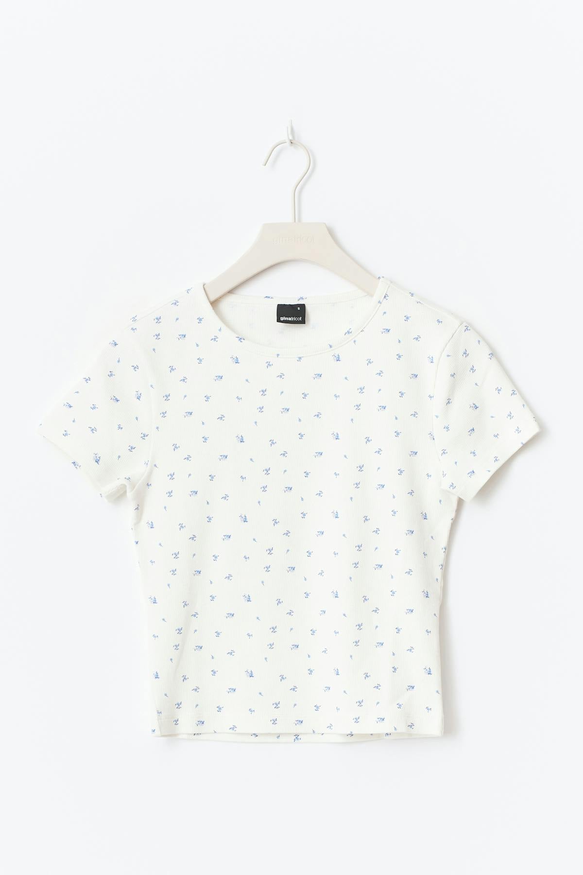 Homewear t-shirt - Ditsy aop