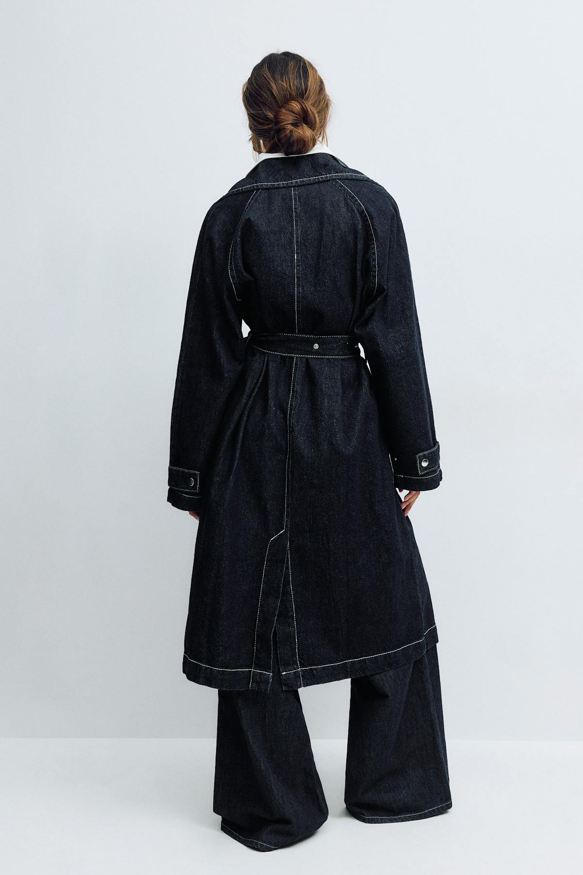 Denim car coat - Rinse