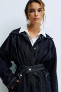 Denim car coat - Rinse
