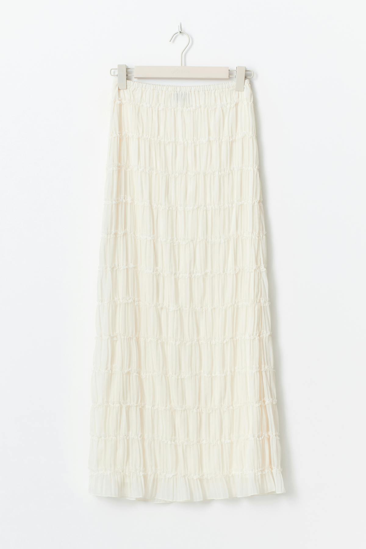 Tall maxi skirt - Creme