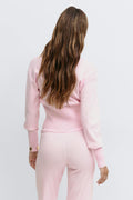 Knitted loungewear cardigan - Noir