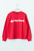 Printed sweater - Cashmere blue
