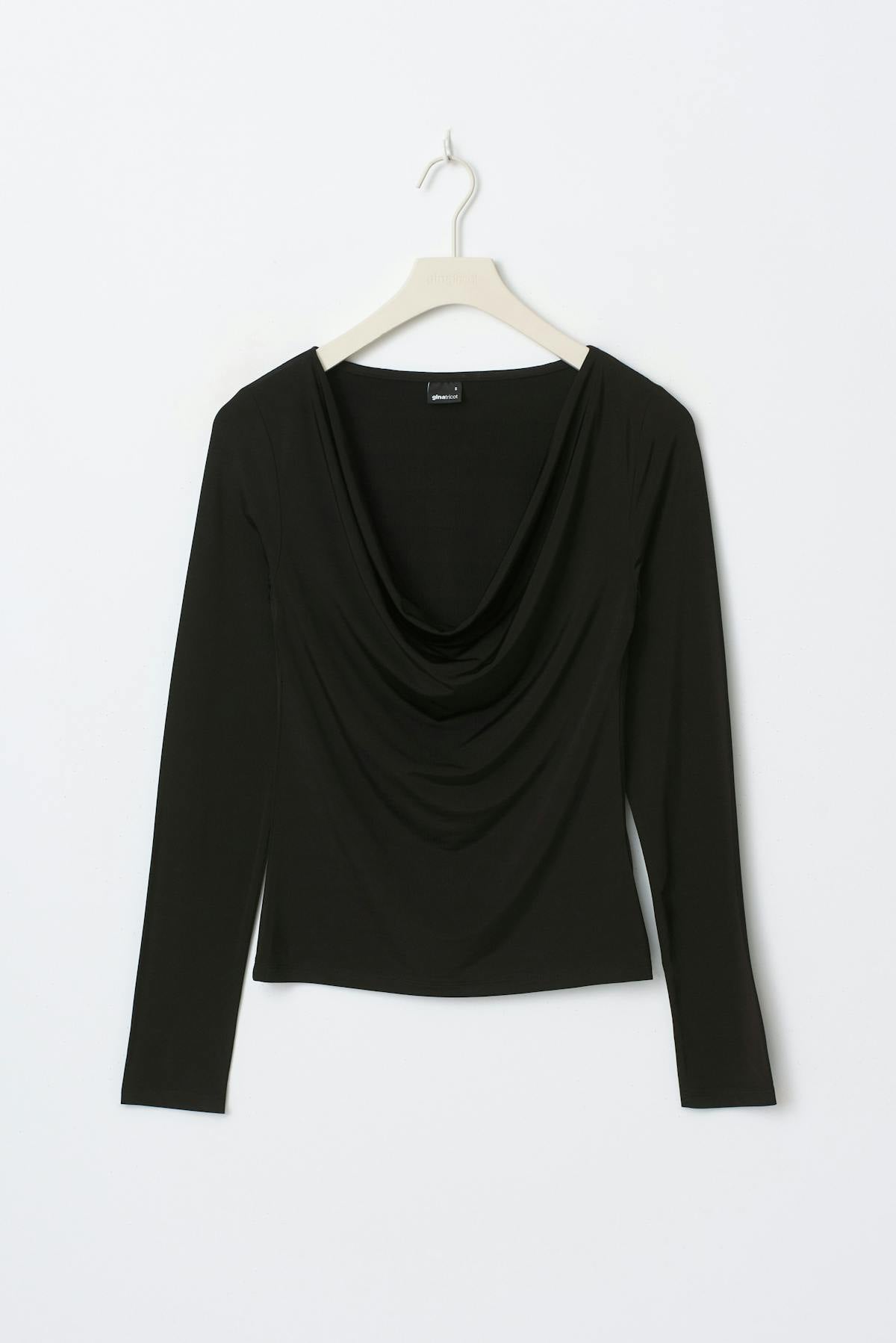 Waterfall top - Noir