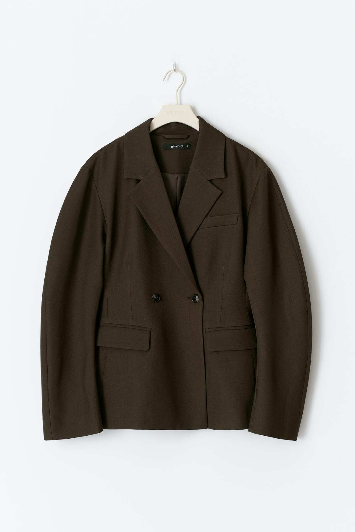 Shaped blazer - Noir