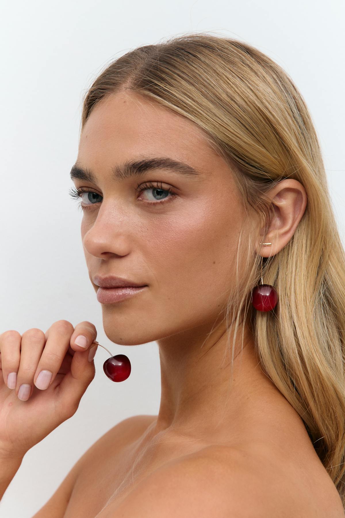 Cherry earrings