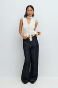 Buckle baggy jeans - Rinse