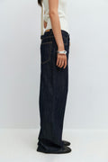 Buckle baggy jeans - Rinse