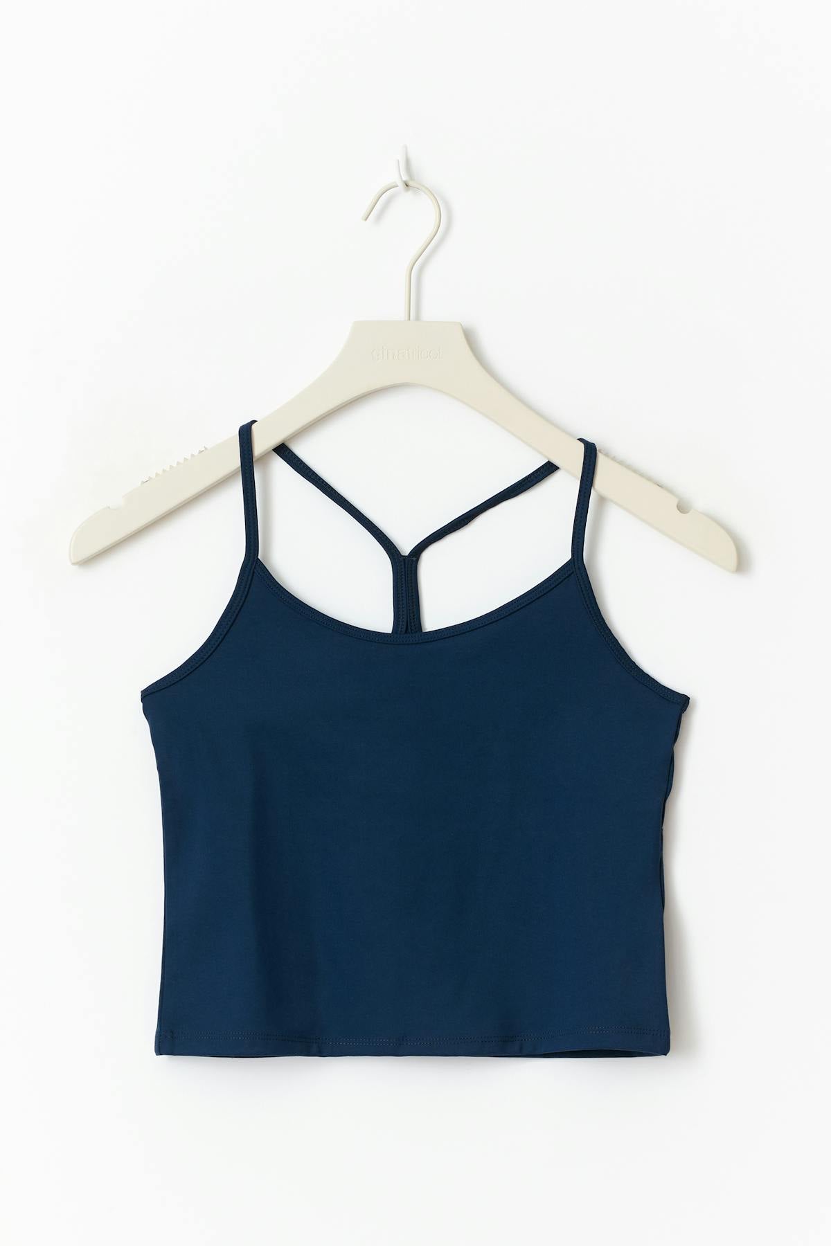 Y sporty singlet - Bleu marine