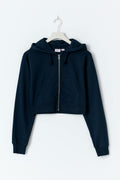 Y zip hoodie - Bleu marine