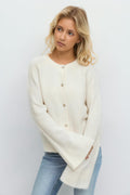 14+ knitted cardigan - Gardenia
