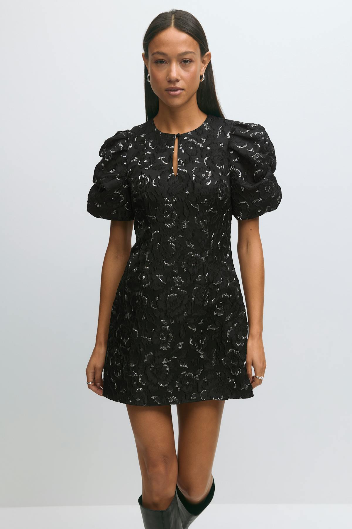 brocade dress - Heather