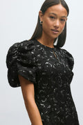 brocade dress - Heather