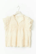 Structured top - Crème