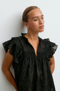 Structured top - Crème