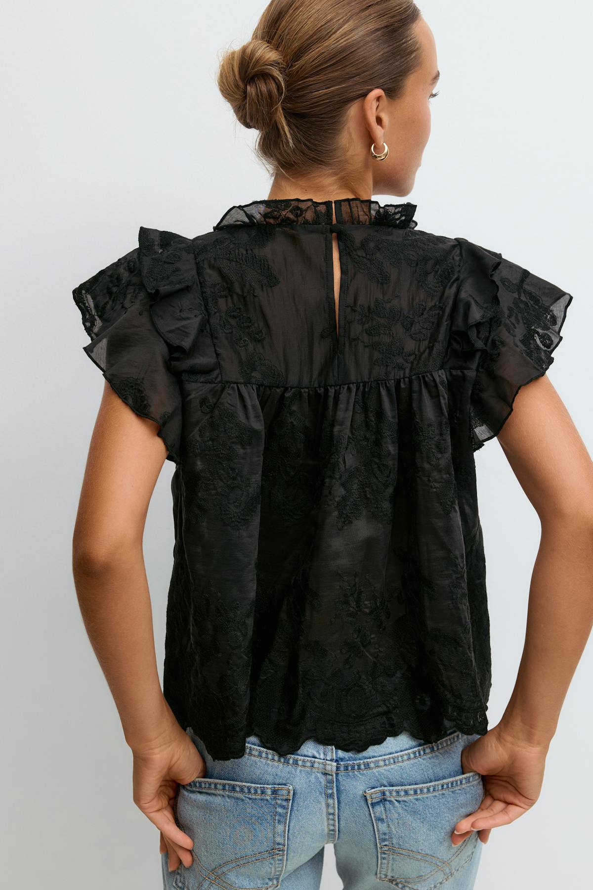 Structured top - Crème