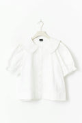 Cute collar blouse - Blanc
