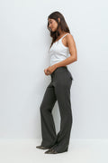 Low waist bootcut trousers - Noir